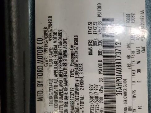 Used 2011 Ford Fusion SEL image 31