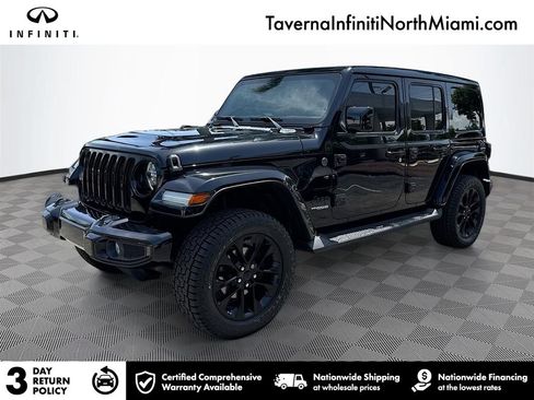 Used 2021 Jeep Wrangler Unlimited Sahara AWD/4WD image 1