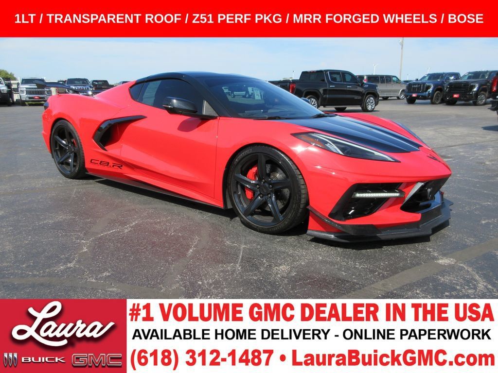 Used 2023 Chevrolet Corvette Stingray Coupe w/ Z51 Performance Package RWD image 1