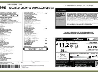 Used 2021 Jeep Wrangler Unlimited Sahara video 3