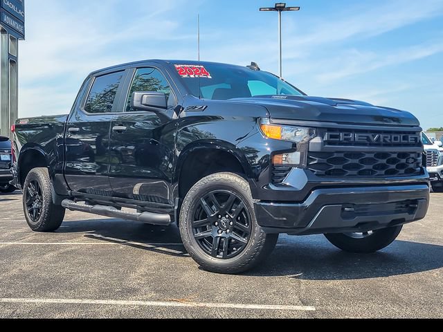 Certified 2024 Chevrolet Silverado 1500 Custom Trail Boss w/ Turbomax Blackout Package AWD/4WD image 2