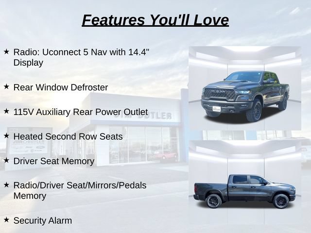 Used 2026 RAM 1500 Rebel w/ Rebel Level 2 Equipment Group AWD/4WD image 27