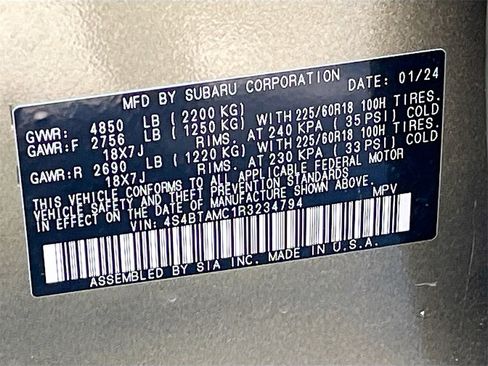 Used 2024 Subaru Outback Limited w/ Popular Package #2 image 32