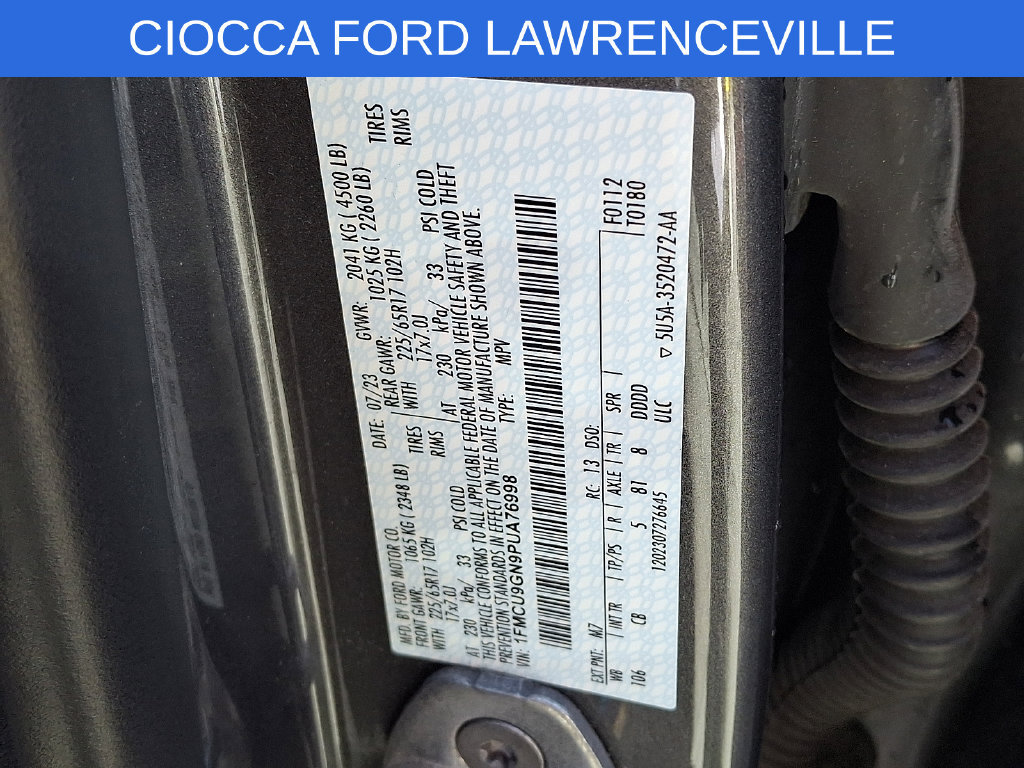 Used 2023 Ford Escape Active w/ Tech Pack #1 AWD/4WD image 30