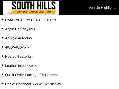 Certified 2022 RAM 1500 Laramie image 3