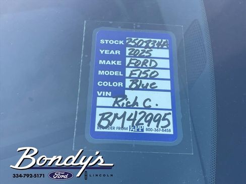 Used 2025 Ford F150 STX w/ Equipment Group 200A image 25