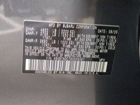 Certified 2025 Subaru Outback Premium image 23