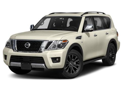 Used 2018 Nissan Armada Platinum w/ Captain Seat Package AWD/4WD image 2