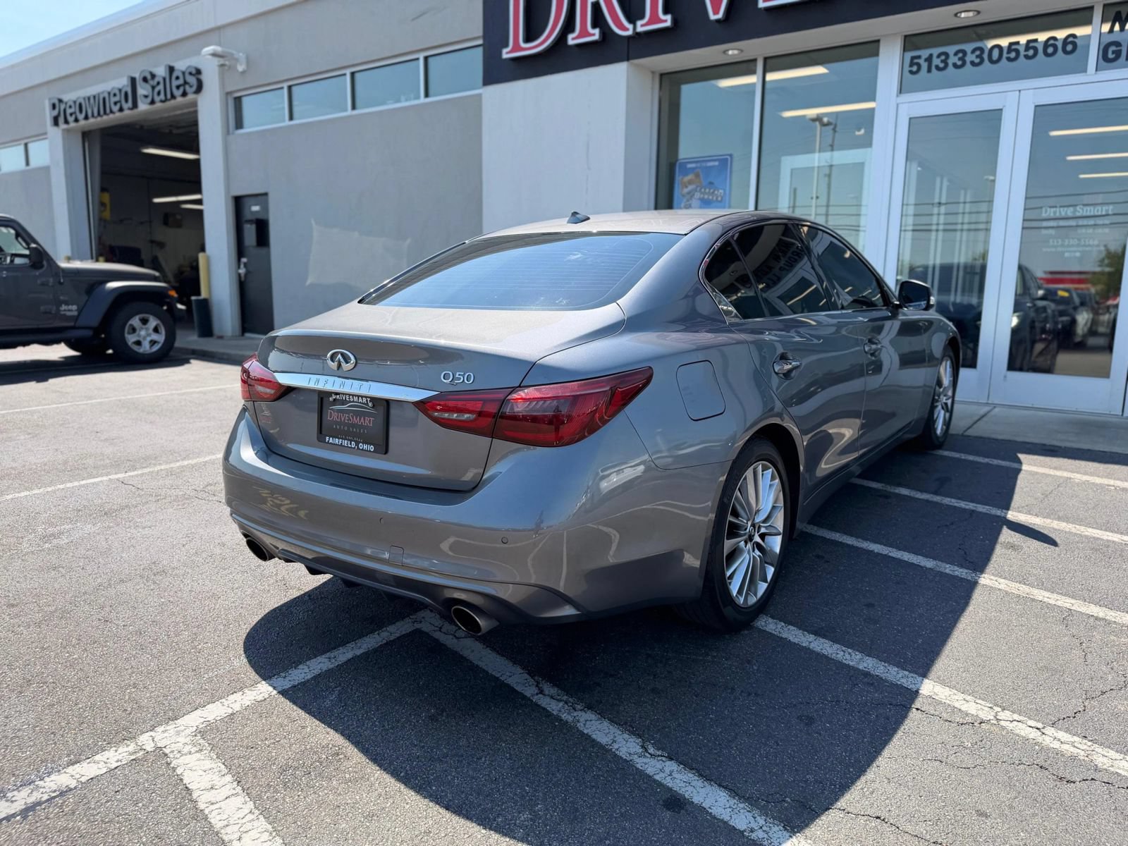 Used 2021 INFINITI Q50 Luxe RWD image 12