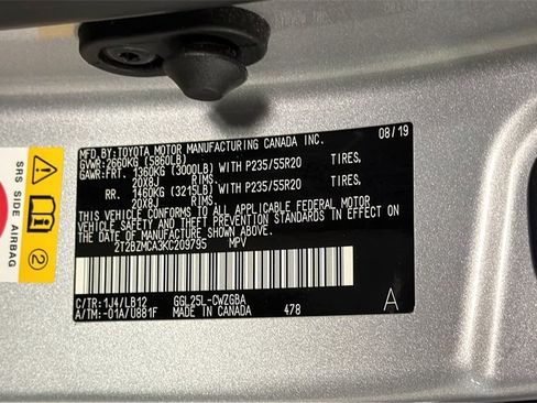 Certified 2019 Lexus RX 350 AWD image 35