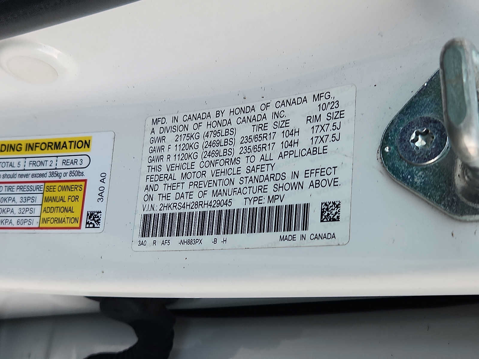 Certified 2024 Honda CR-V LX image 25