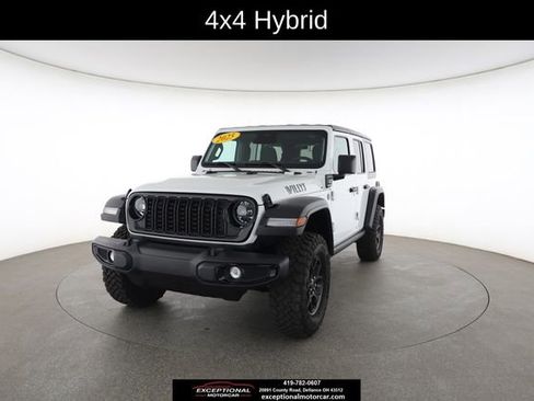 Used 2025 Jeep Wrangler Unlimited Sport S 4xe AWD/4WD image 1