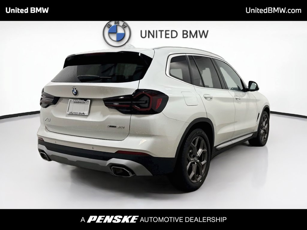 Certified 2024 BMW X3 sDrive30i w/ Premium Package w/ZPA RWD image 5