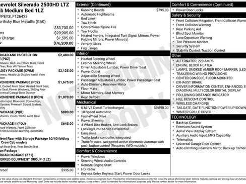 Certified 2020 Chevrolet Silverado 2500 LTZ image 40