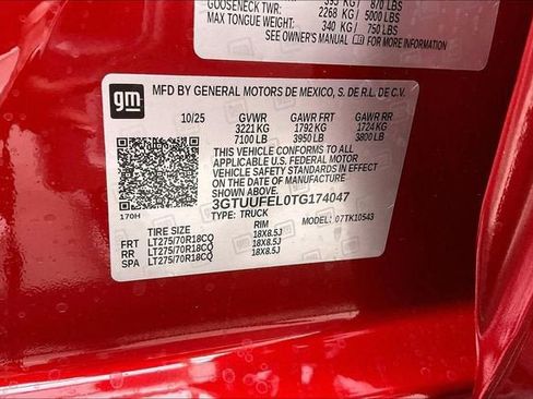 New 2026 GMC Sierra 1500 AT4X image 19