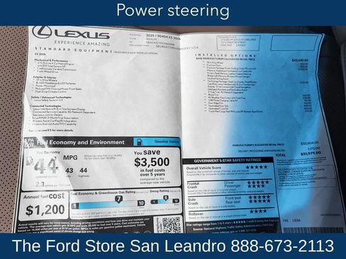 Used 2025 Lexus ES 300h w/ Premium Package FWD image 31