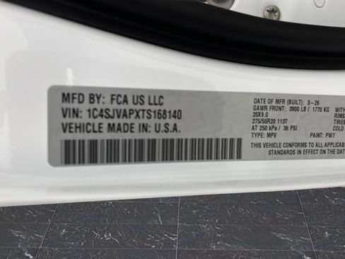 New 2026 Jeep Grand Wagoneer 4WD image 29