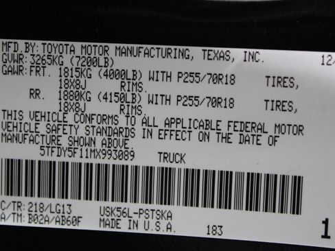 Used 2021 Toyota Tundra SR5 w/ SR5 Leather Package AWD/4WD image 40