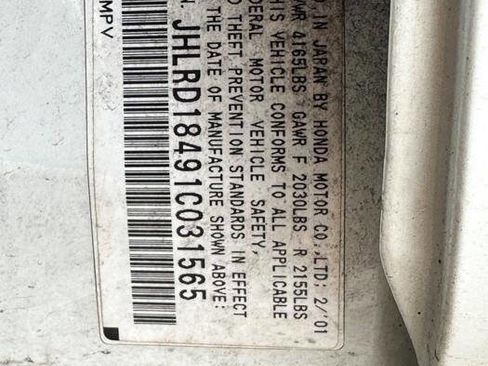 Used 2001 Honda CR-V LX image 37