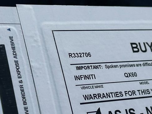 Certified 2026 INFINITI QX60 Pure w/ Cargo Package FWD image 36