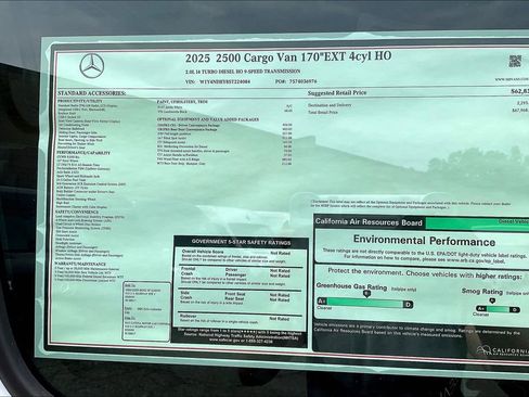 New 2025 Mercedes-Benz Sprinter 2500 image 10