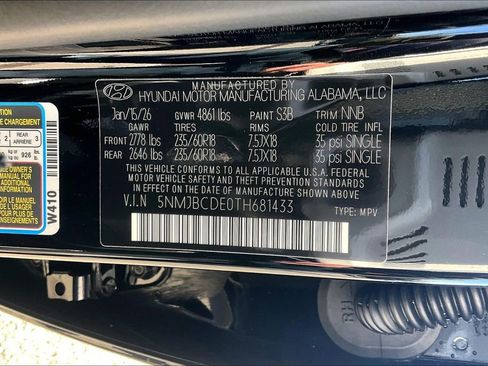 New 2026 Hyundai Tucson SEL AWD/4WD image 15