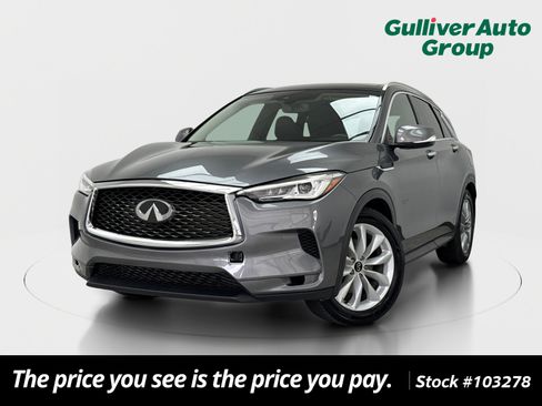 Used 2020 INFINITI QX50 Luxe w/ Navigation Package AWD/4WD image 1