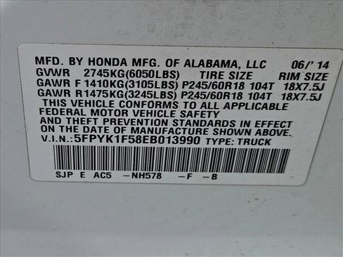 Used 2014 Honda Ridgeline RTL image 23