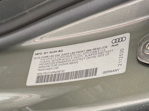 Used 2025 Audi A5 2.0T Premium w/ Convenience Package image 21