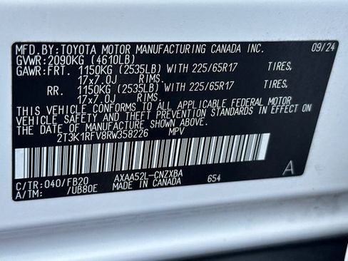 Certified 2024 Toyota RAV4 LE image 38