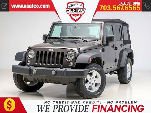 Used 2017 Jeep Wrangler Unlimited Sport w/ Quick Order Package 24S AWD/4WD image 1