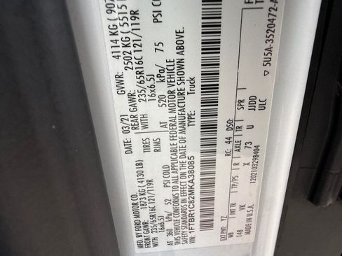 Used 2021 Ford Transit 250 Medium Roof RWD image 23