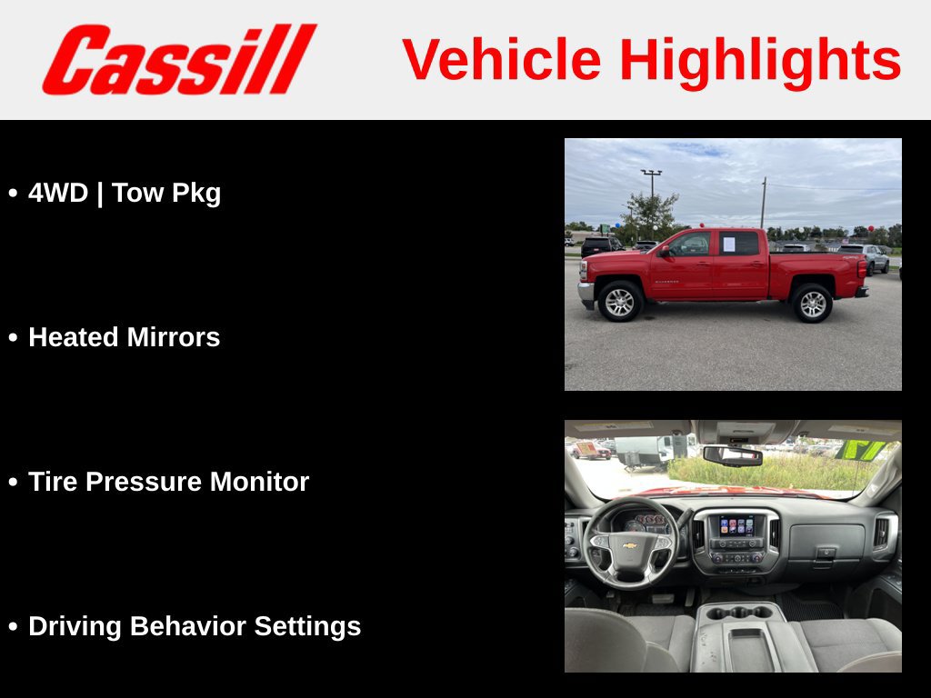 Used 2017 Chevrolet Silverado 1500 LT w/ All Star Edition AWD/4WD image 7