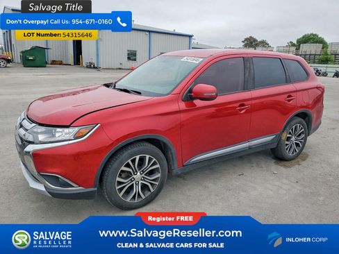 Used 2018 Mitsubishi Outlander SE AWD/4WD image 1