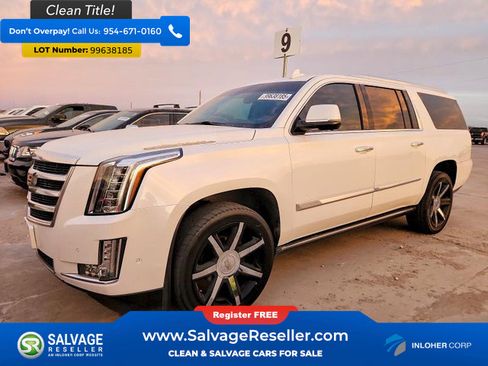 Used 2018 Cadillac Escalade ESV Premium Luxury image 1