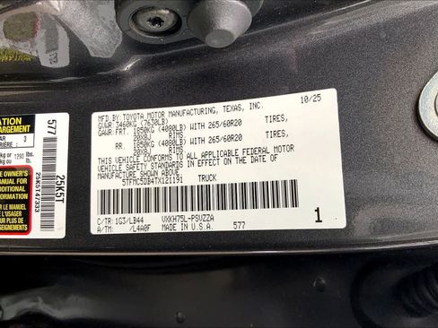 New 2026 Toyota Tundra 1794 Edition image 20