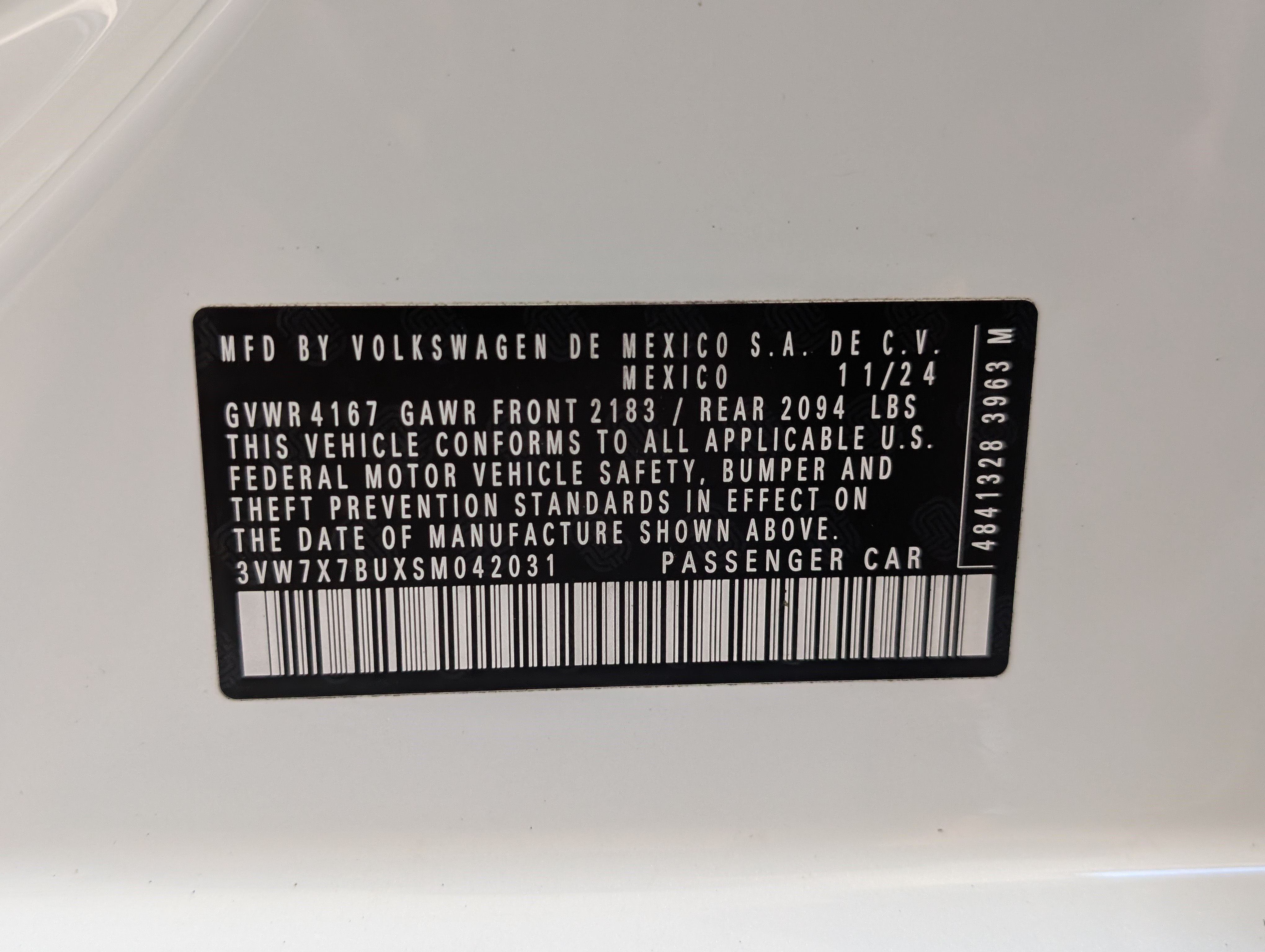 Used 2025 Volkswagen Jetta SE w/ Sunroof Package FWD image 36