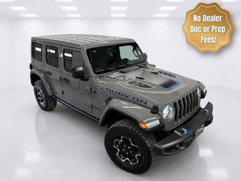 Used 2023 Jeep Wrangler Unlimited Rubicon 4xe w/ Cold Weather Group AWD/4WD image 3