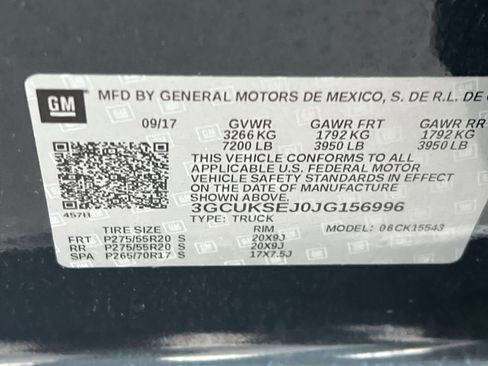 Used 2018 Chevrolet Silverado 1500 LTZ Z71 w/ LTZ Plus Package image 28