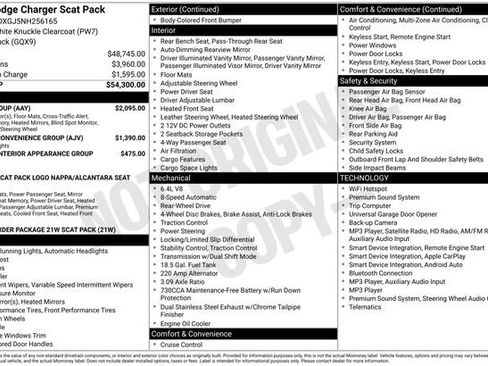 Used 2022 Dodge Charger Scat Pack w/ Plus Group RWD image 43