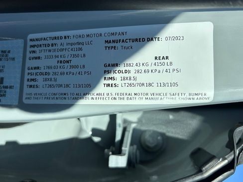 Used 2023 Ford F150 XLT w/ Equipment Group 302A High image 26