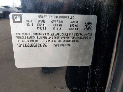 Used 2016 Chevrolet Malibu Hybrid w/ Leather Package image 24