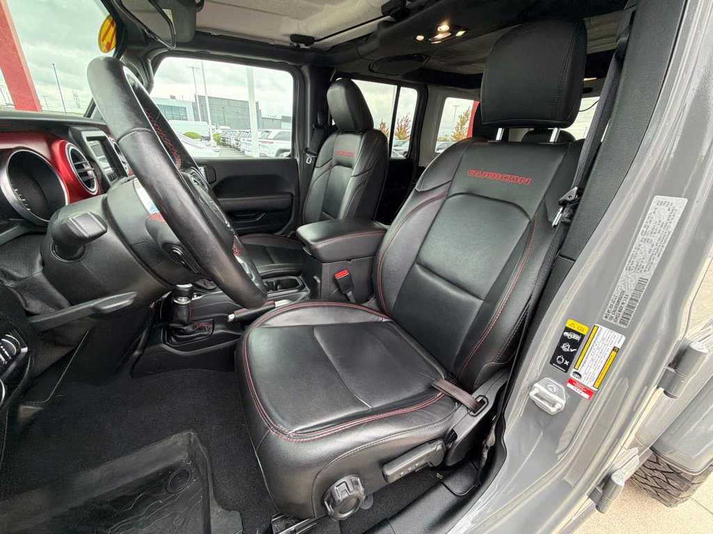 Used 2021 Jeep Wrangler Unlimited Rubicon w/ LED Lighting Group AWD/4WD image 12