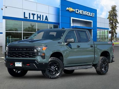 New 2026 Chevrolet Silverado 1500 Custom Trail Boss w/ LPO, Dark Essentials Package AWD/4WD image 1