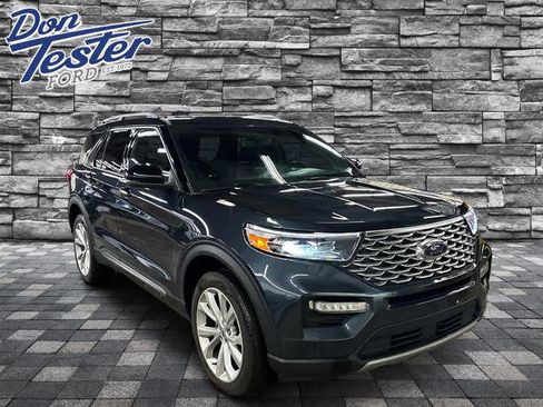Certified 2022 Ford Explorer Platinum w/ Equipment Group 601A image 1