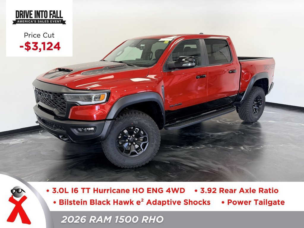 New 2026 RAM 1500 RHO w/ RHO Level 1 Equipment Group AWD/4WD 360° Tour