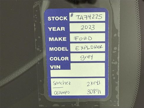 Used 2023 Ford Explorer XLT w/ Equipment Group 202A image 47