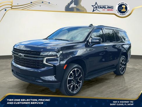 Certified 2022 Chevrolet Tahoe RST w/ Luxury Package RWD image 1