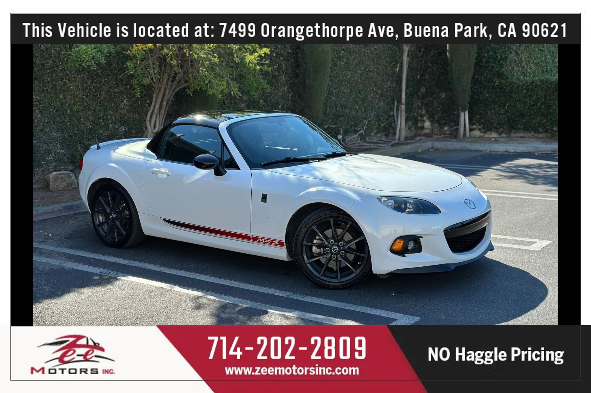 Used 2013 MAZDA MX-5 Miata Club RWD image 5