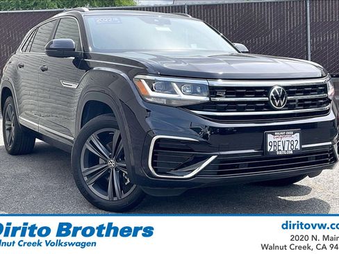 Certified 2022 Volkswagen Atlas Cross Sport SEL R-Line AWD/4WD image 1